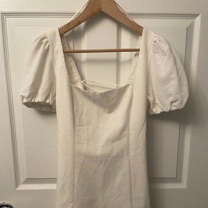 White Zara Dress